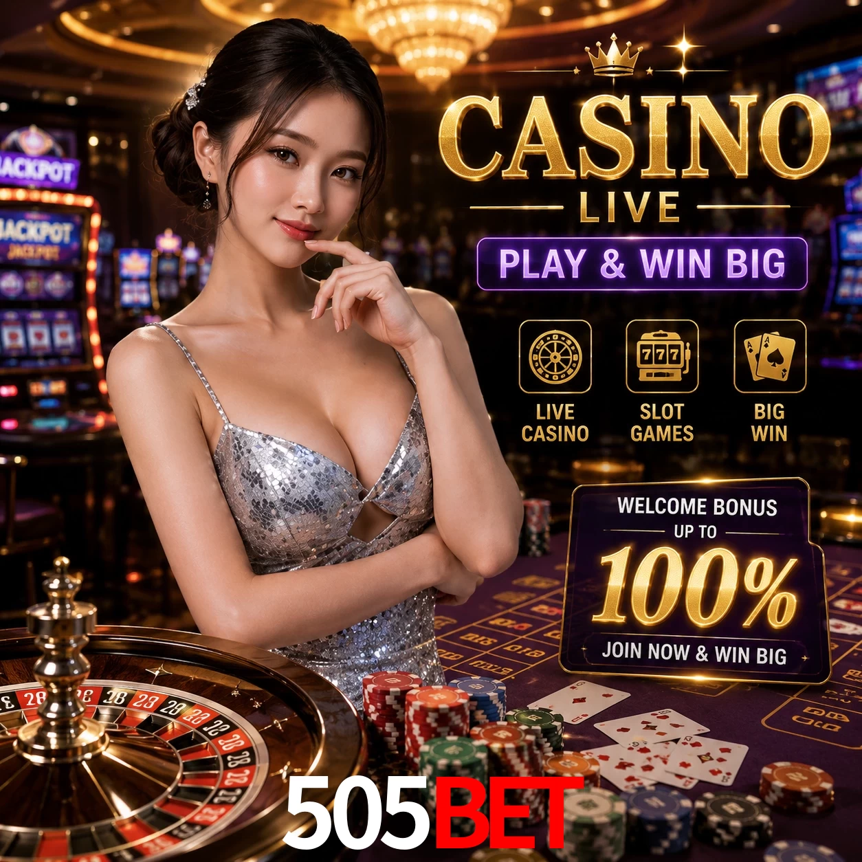 Aplicativo móvel 505Bet para iOS e Android