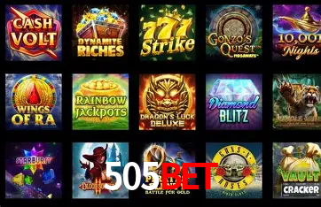 Infográfico RTP jogos de cassino 505Bet