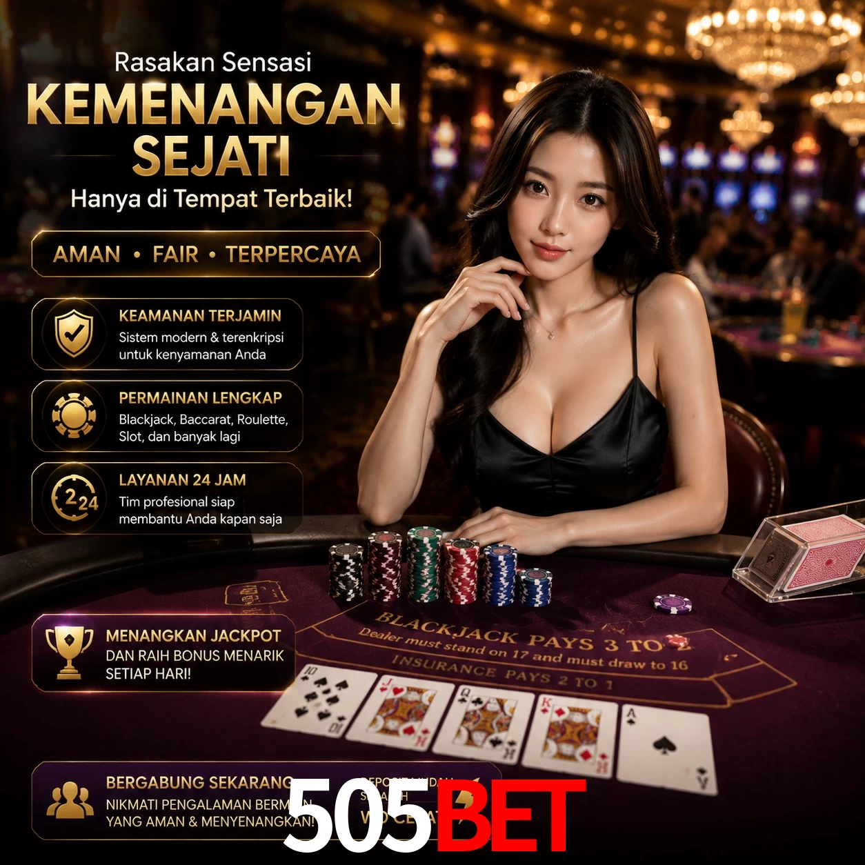 Bônus exclusivos membros VIP 505Bet